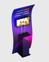 Portable Exhibit Display – S Shape