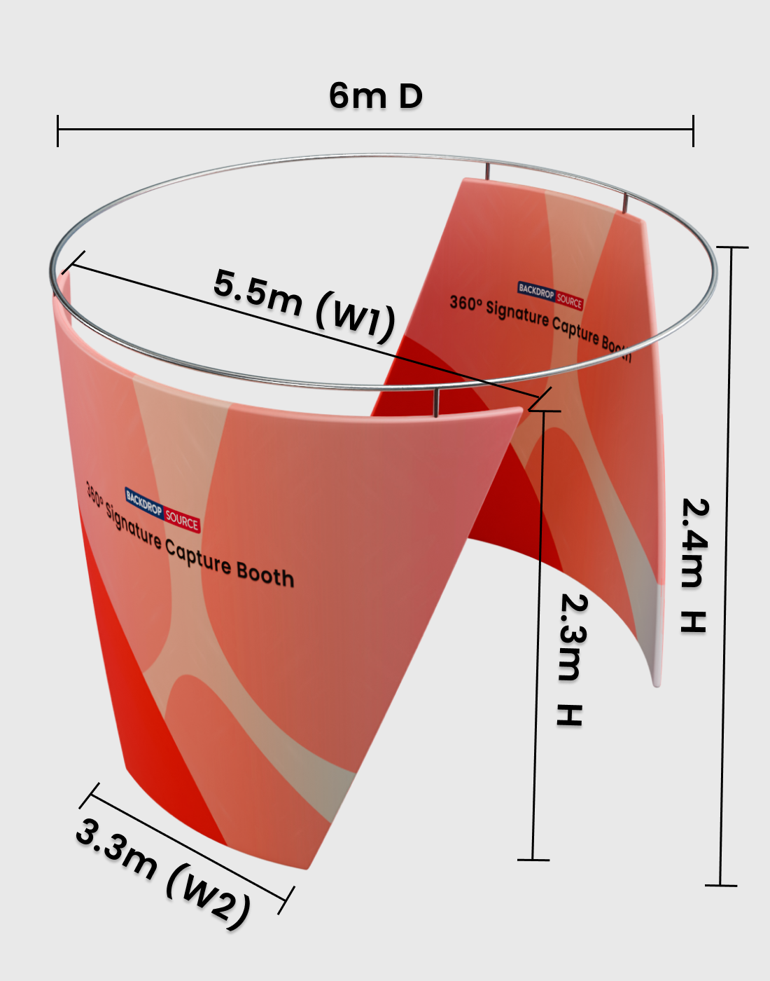 360° Signature Capture Booth