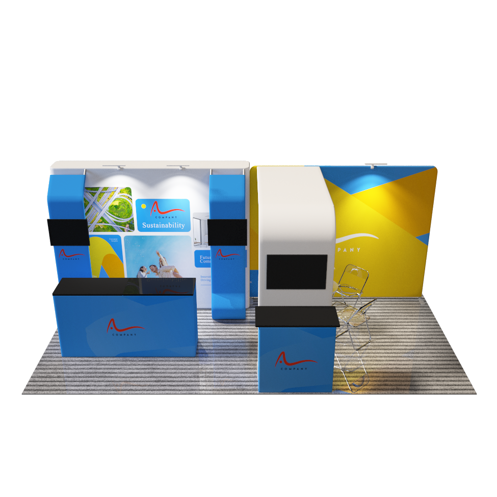 Portable Exhibit Display 6m x 3m - Model 20