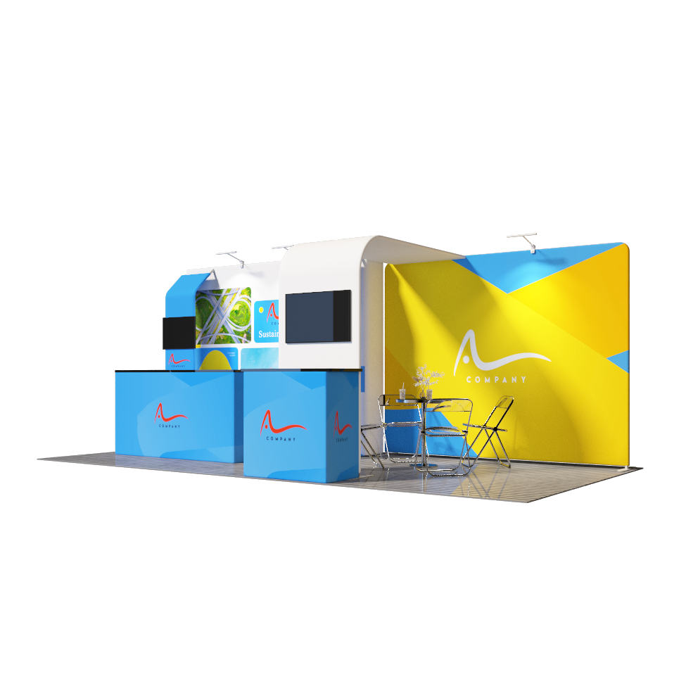 Portable Exhibit Display 6m x 3m - Model 20