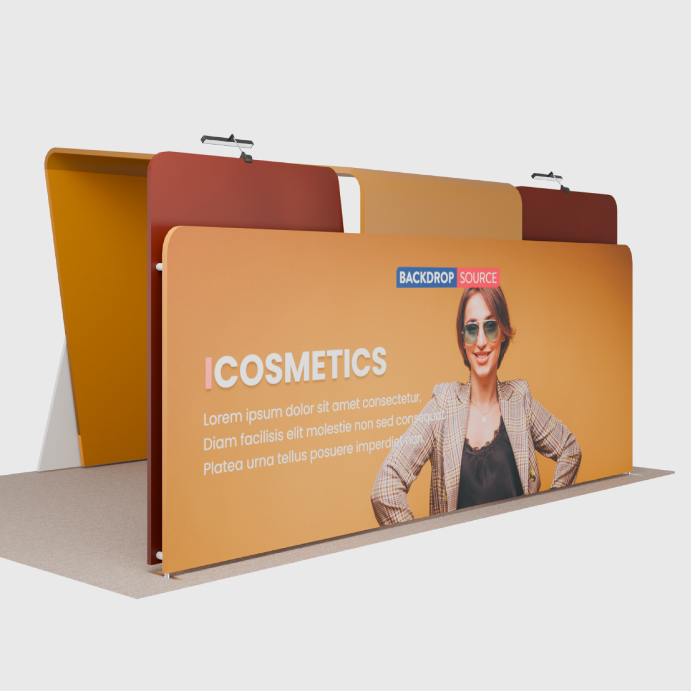 Portable Exhibit Display 6m x 3m - Model 14