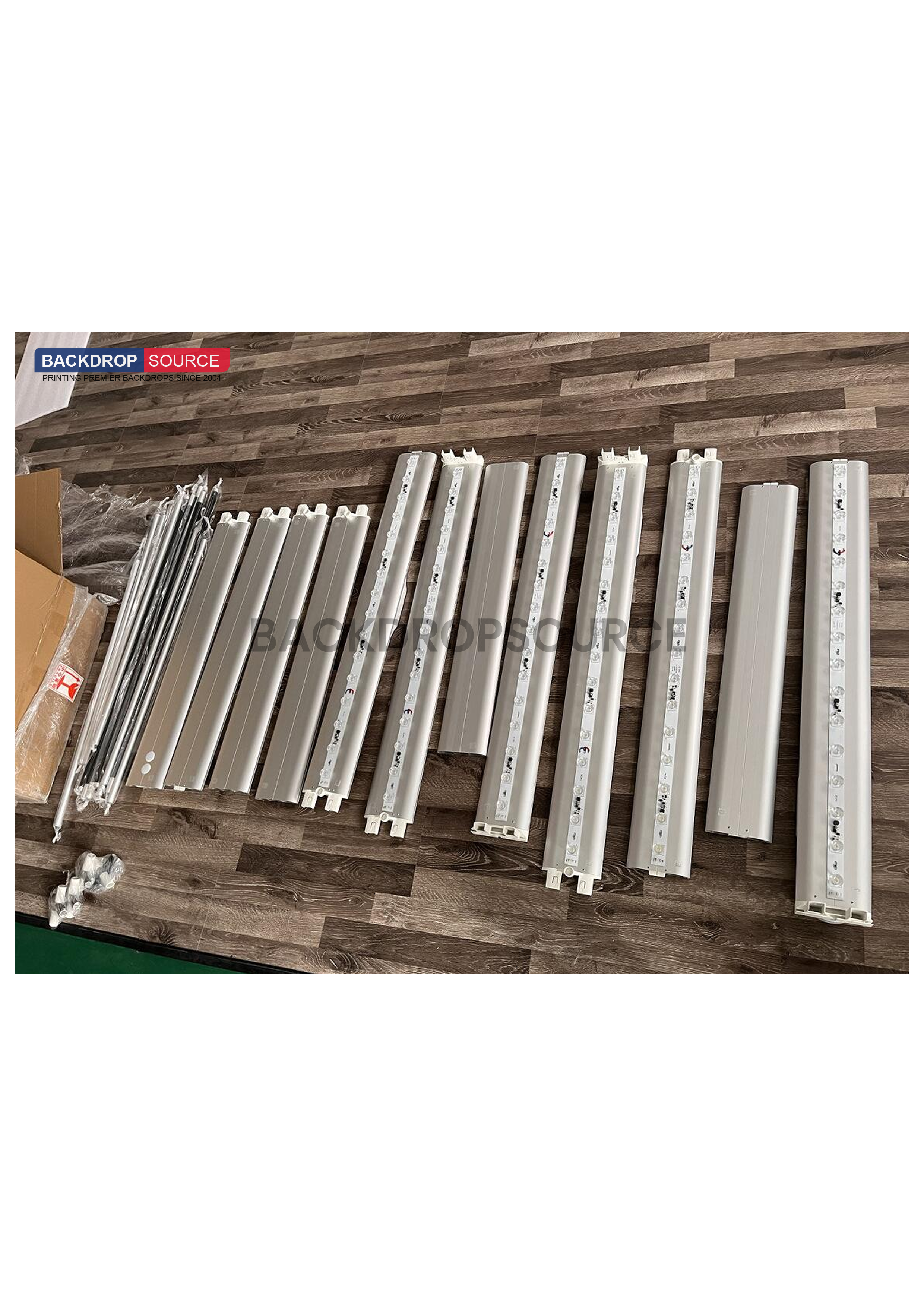 SEG Frameless Fabric Led Light Box Display - 5m W x 2.5m H