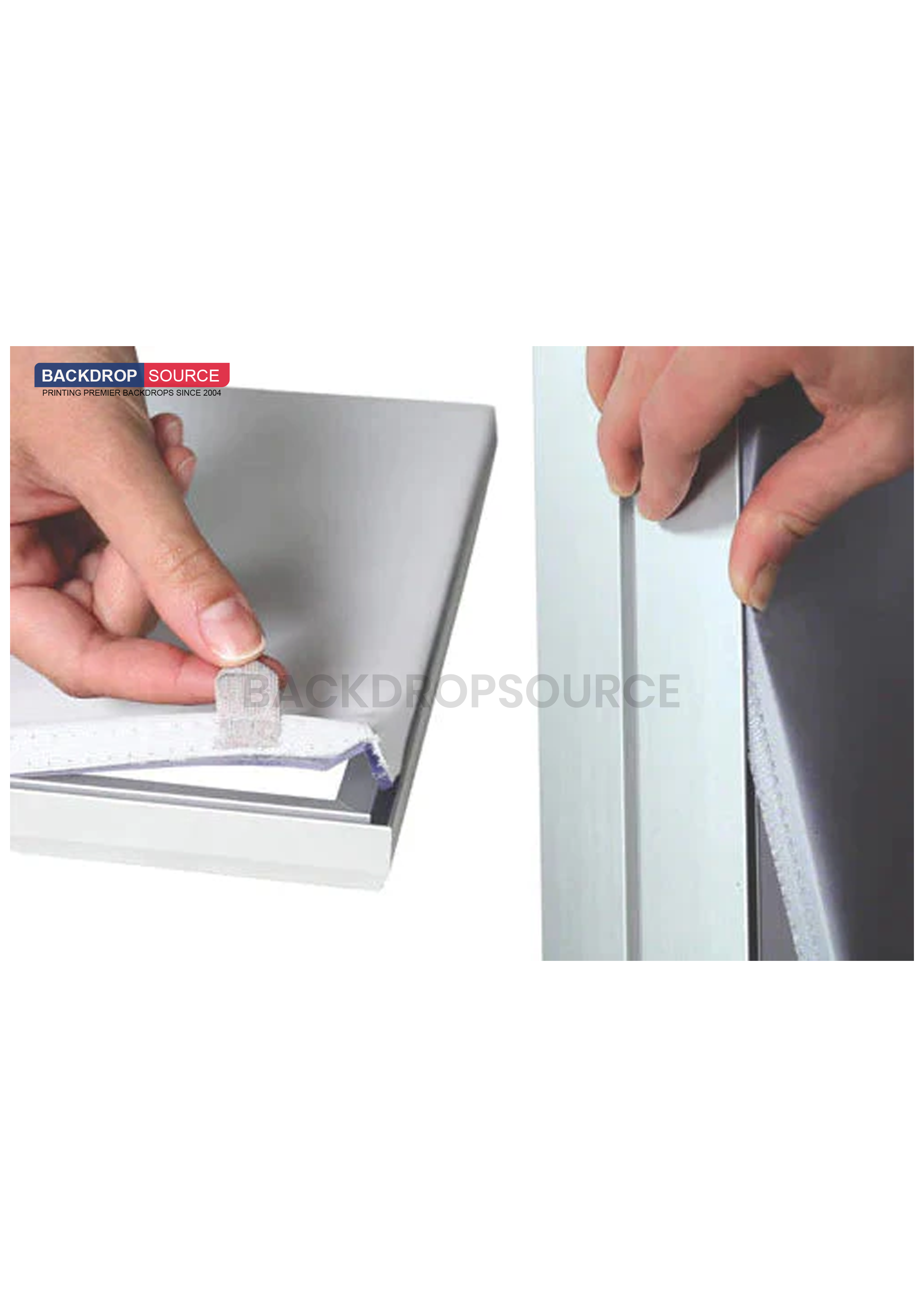 SEG Frameless Fabric Led Light Box Display - 5m W x 2.5m H