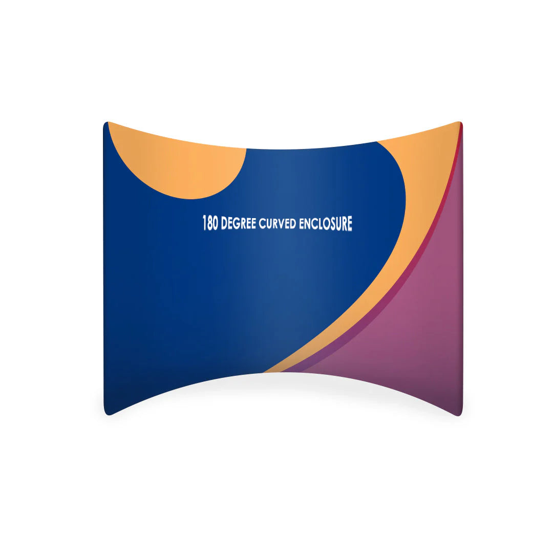 180° Curved Exhibition Booth Wall