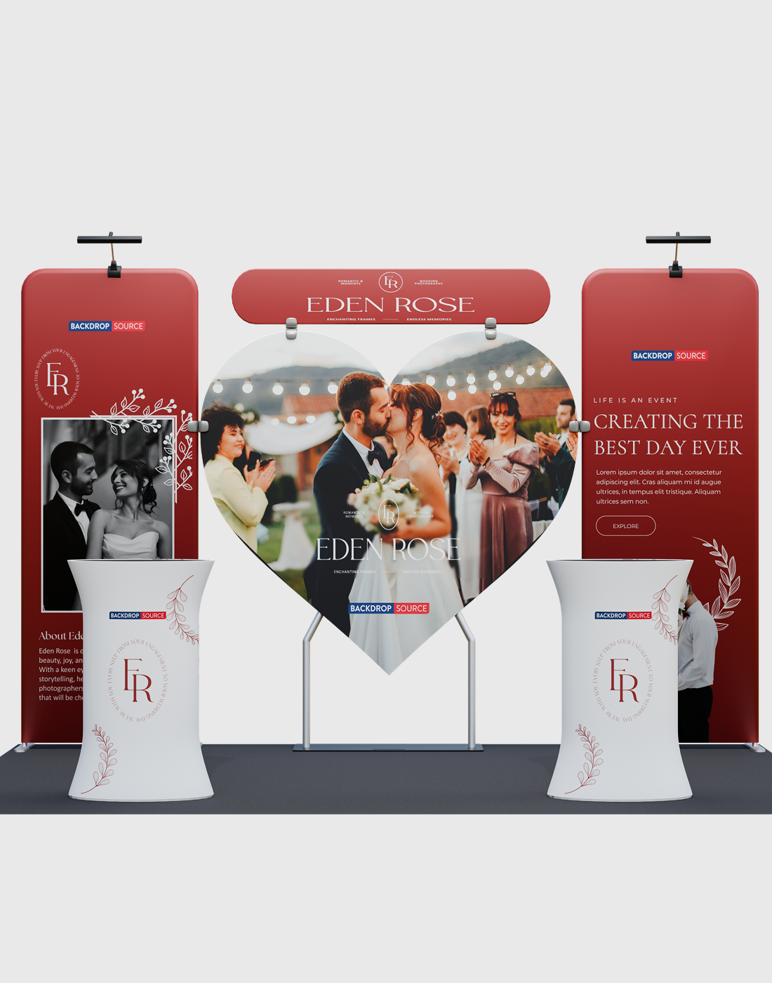 Portable Exhibit Display 3m x 3m - Model 38