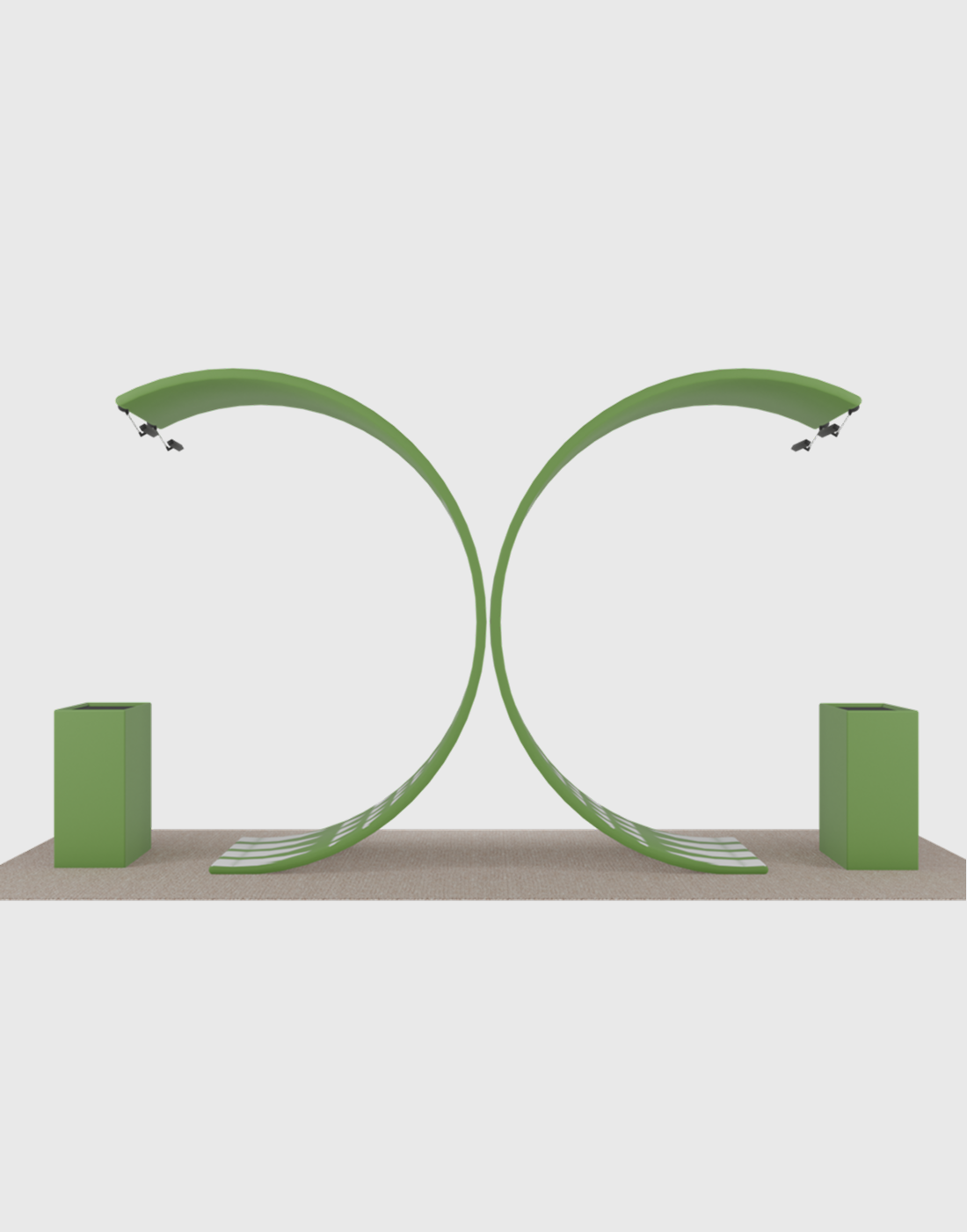 Portable Exhibit Display 3m x 6m - Model 3