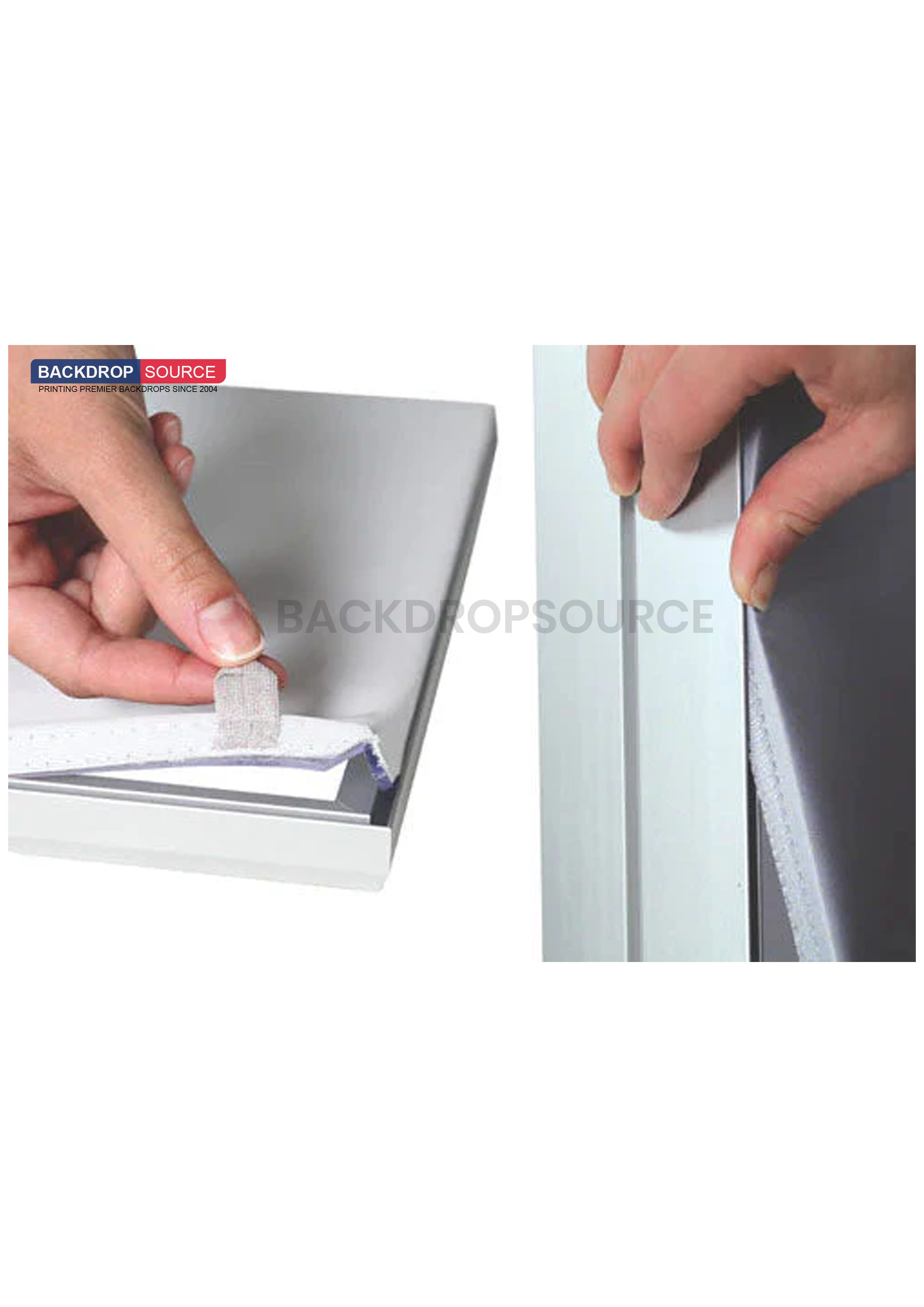 SEG Frameless Fabric Led Light Box Display - 0.85m W x  2m H