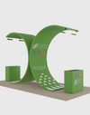 Portable Exhibit Display 3m x 6m - Model 3