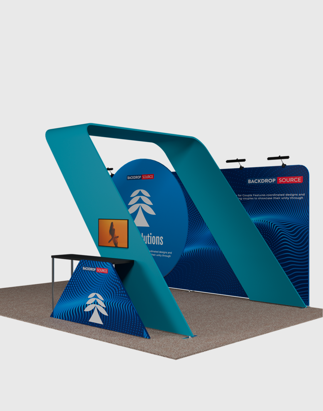 Portable Exhibit Display 6m x 3m - Model 18