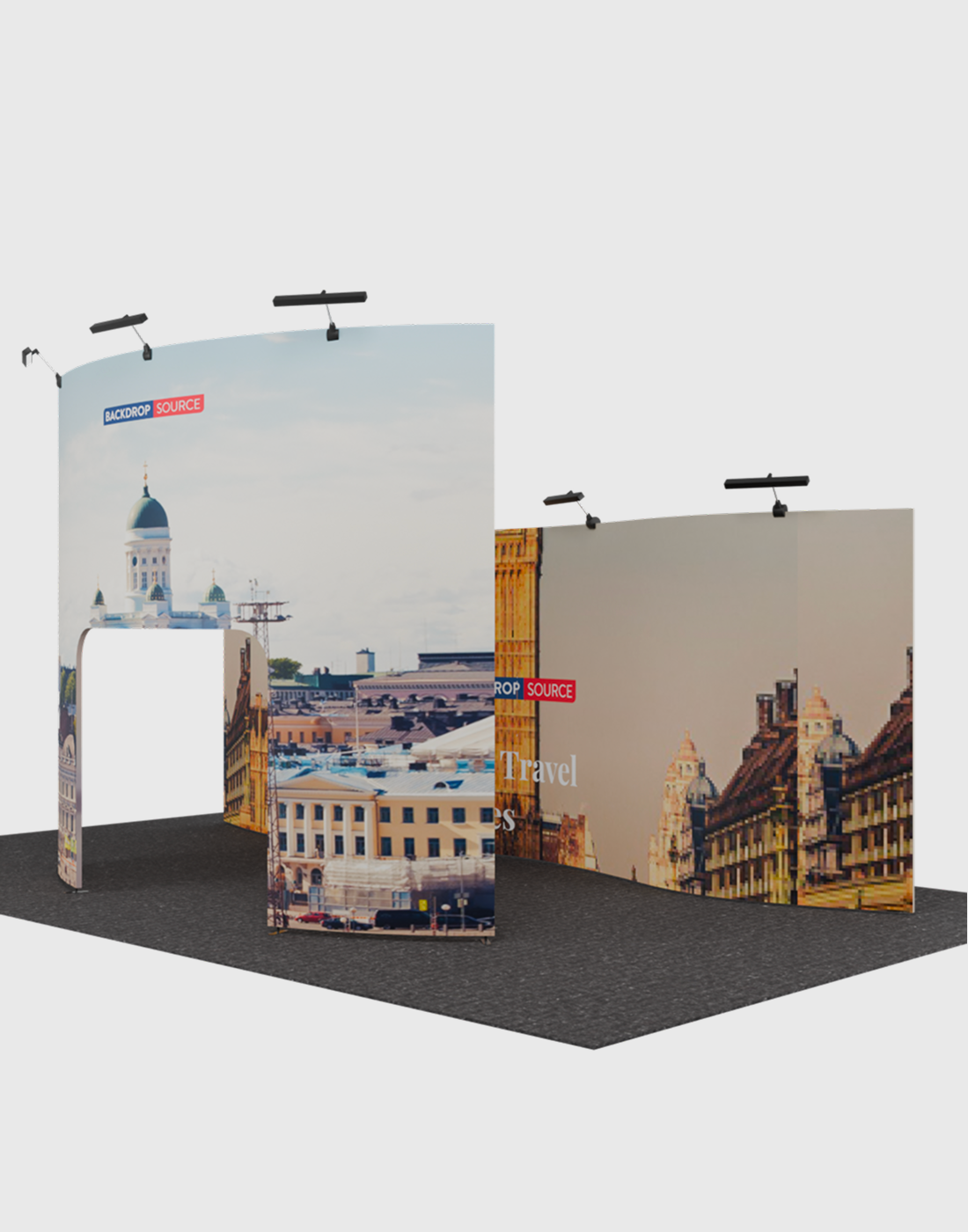 Portable Exhibit Display 6m x 3m - Model 21