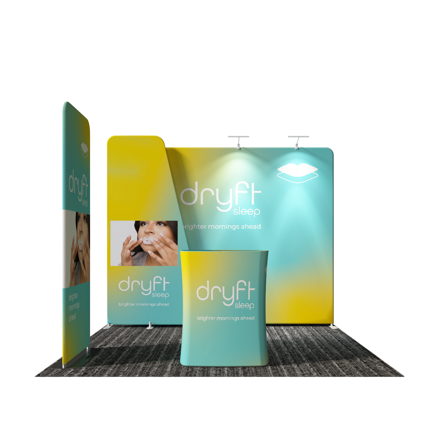 Portable Exhibit Display 3m x 3m - Model 24