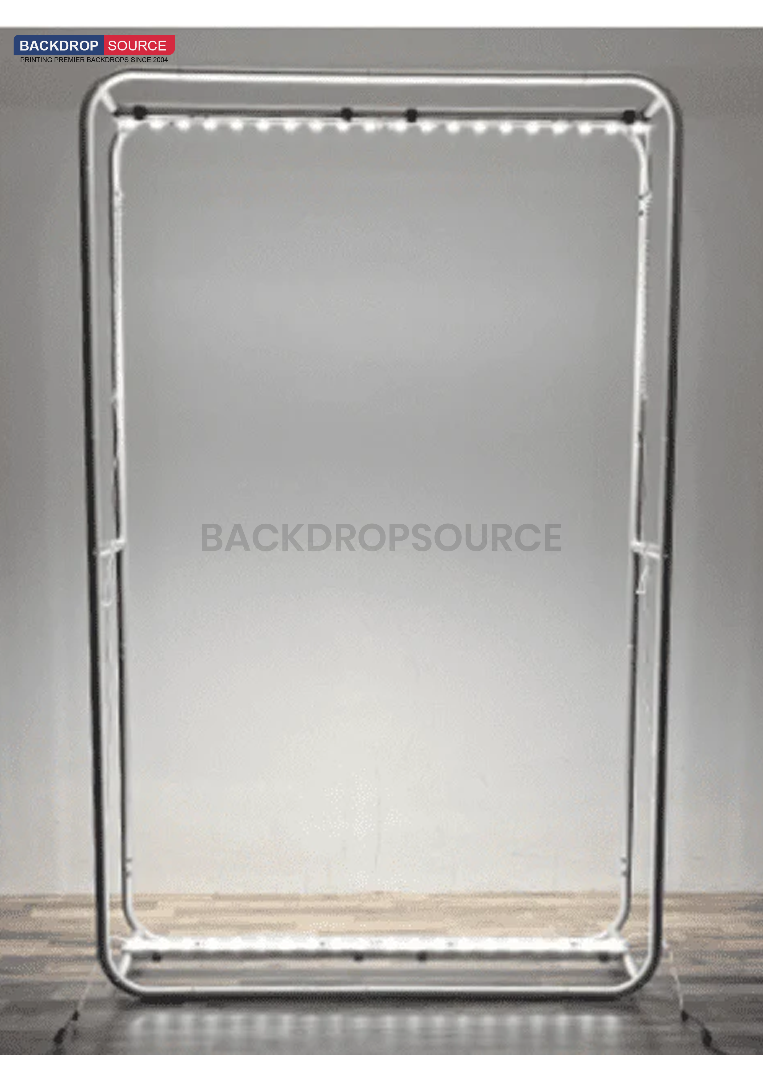 3D Tension Wall with LED Illumination