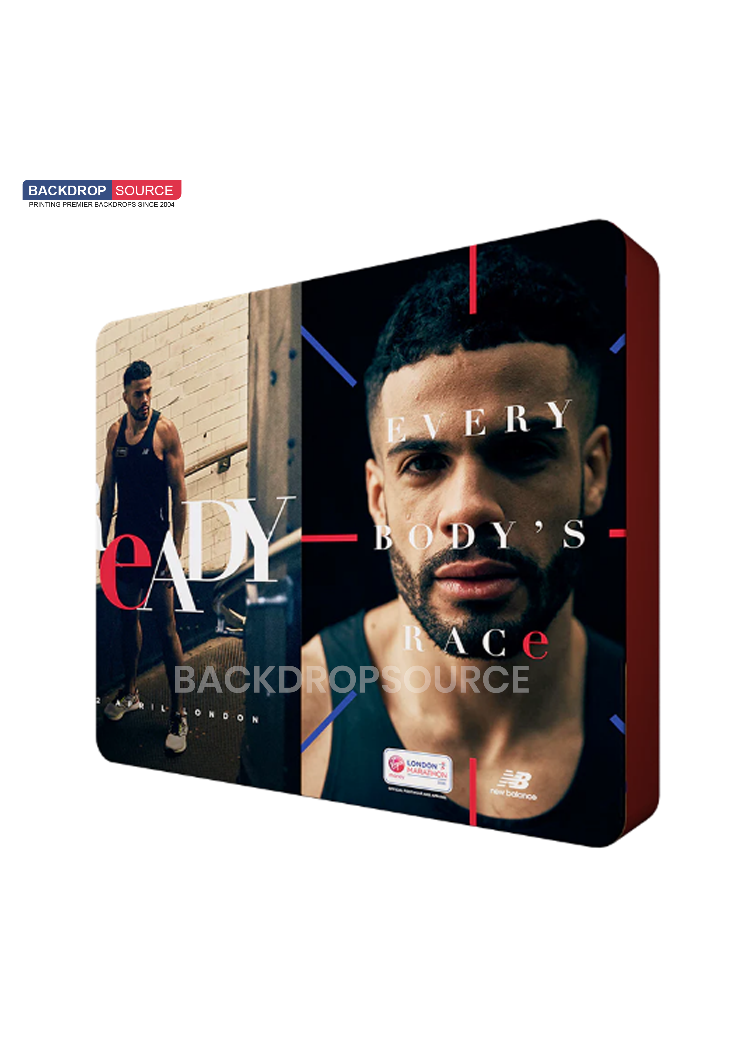 3D Wall Box Fabric Exhibition Display