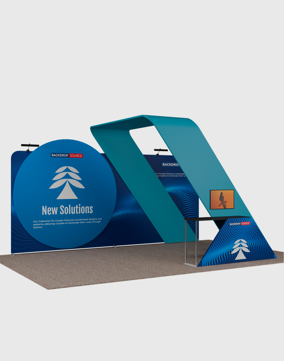 Portable Exhibit Display 6m x 3m - Model 18