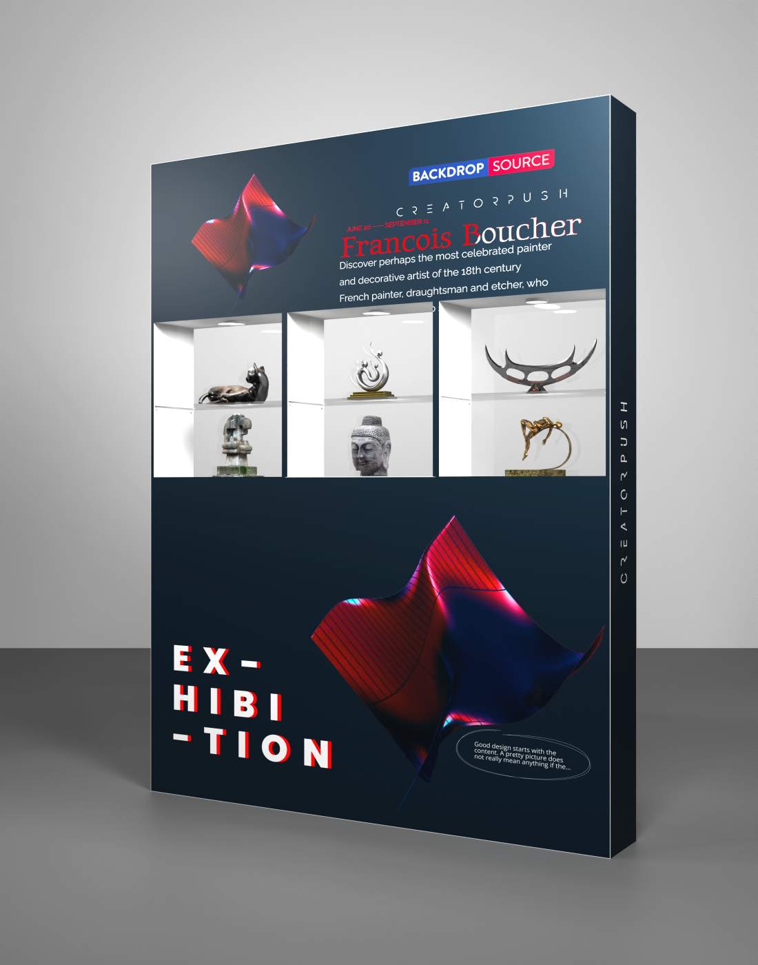 SEG Popup - Internal Showcase with Recessed Led Ring