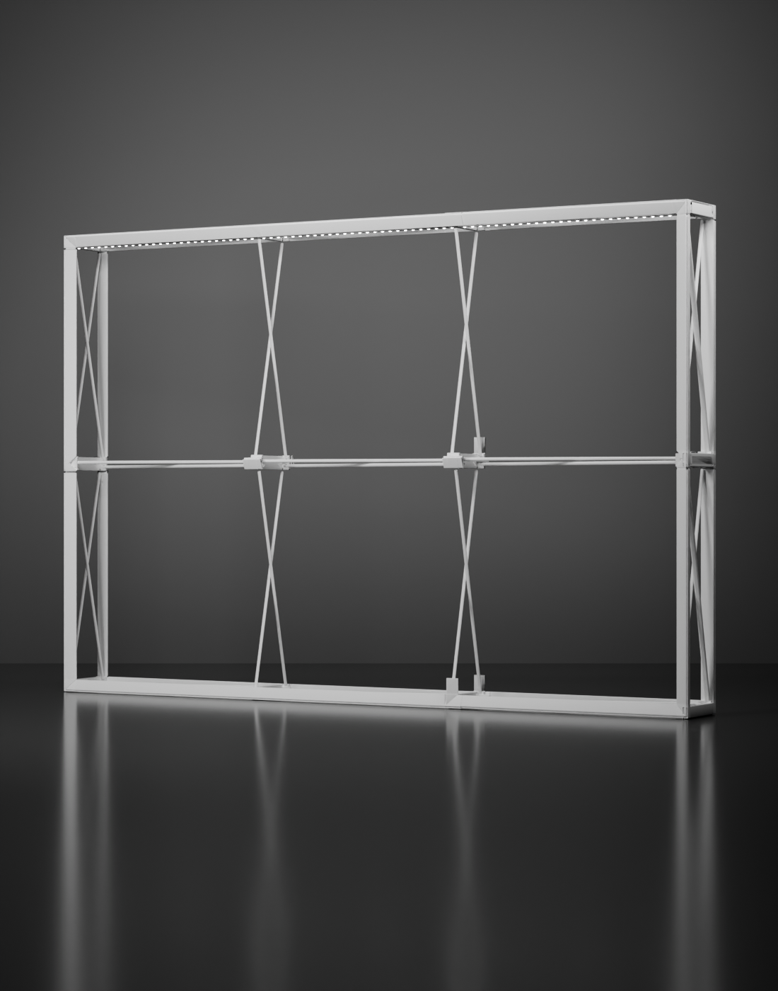 Backlit SEG Pop-Up Straight Display