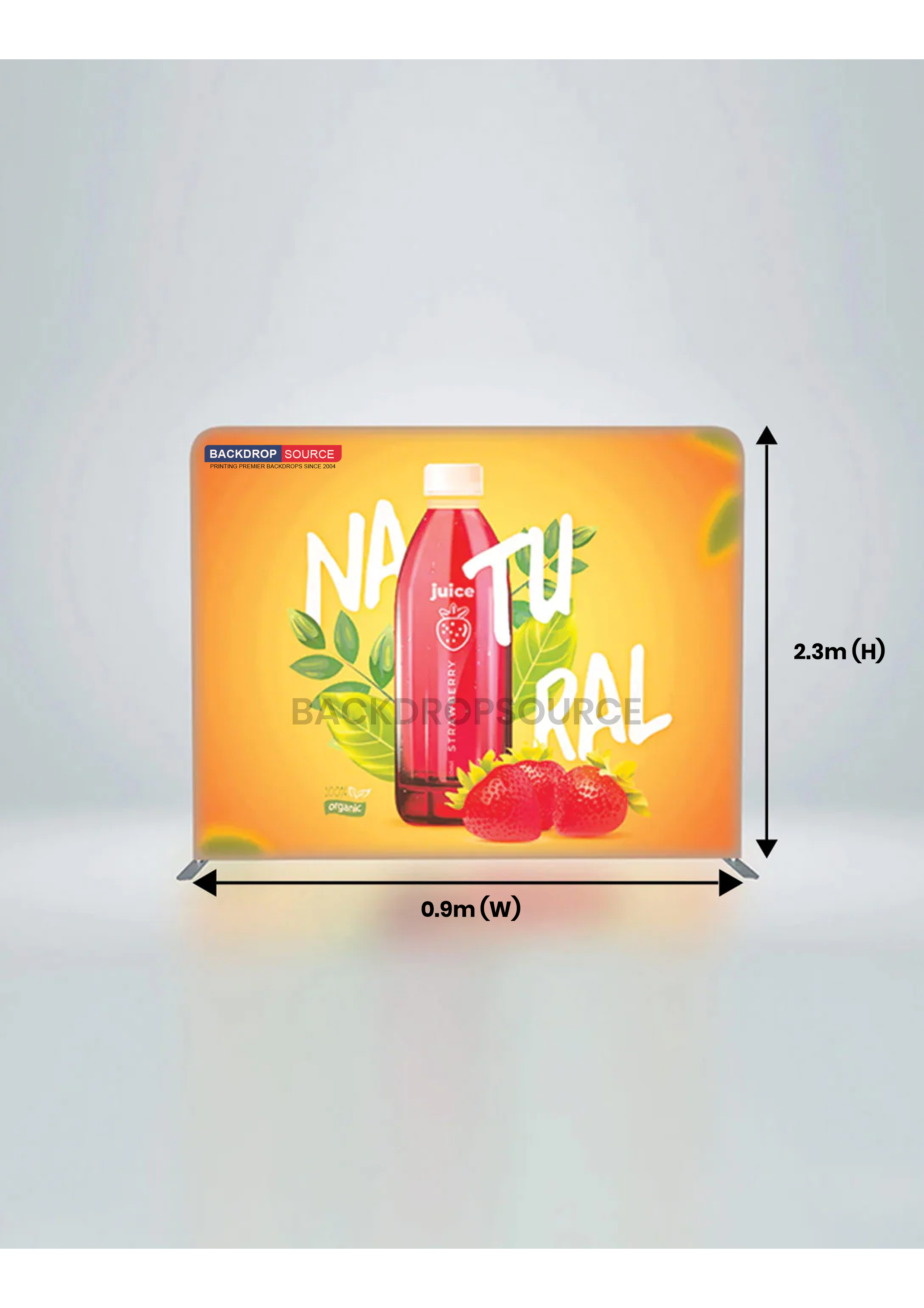 Slim Fabric LED Backlit Exhibition Wall