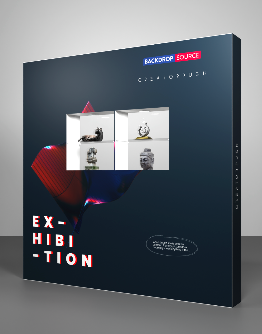 SEG Popup - Internal Showcase with Recessed Led Ring