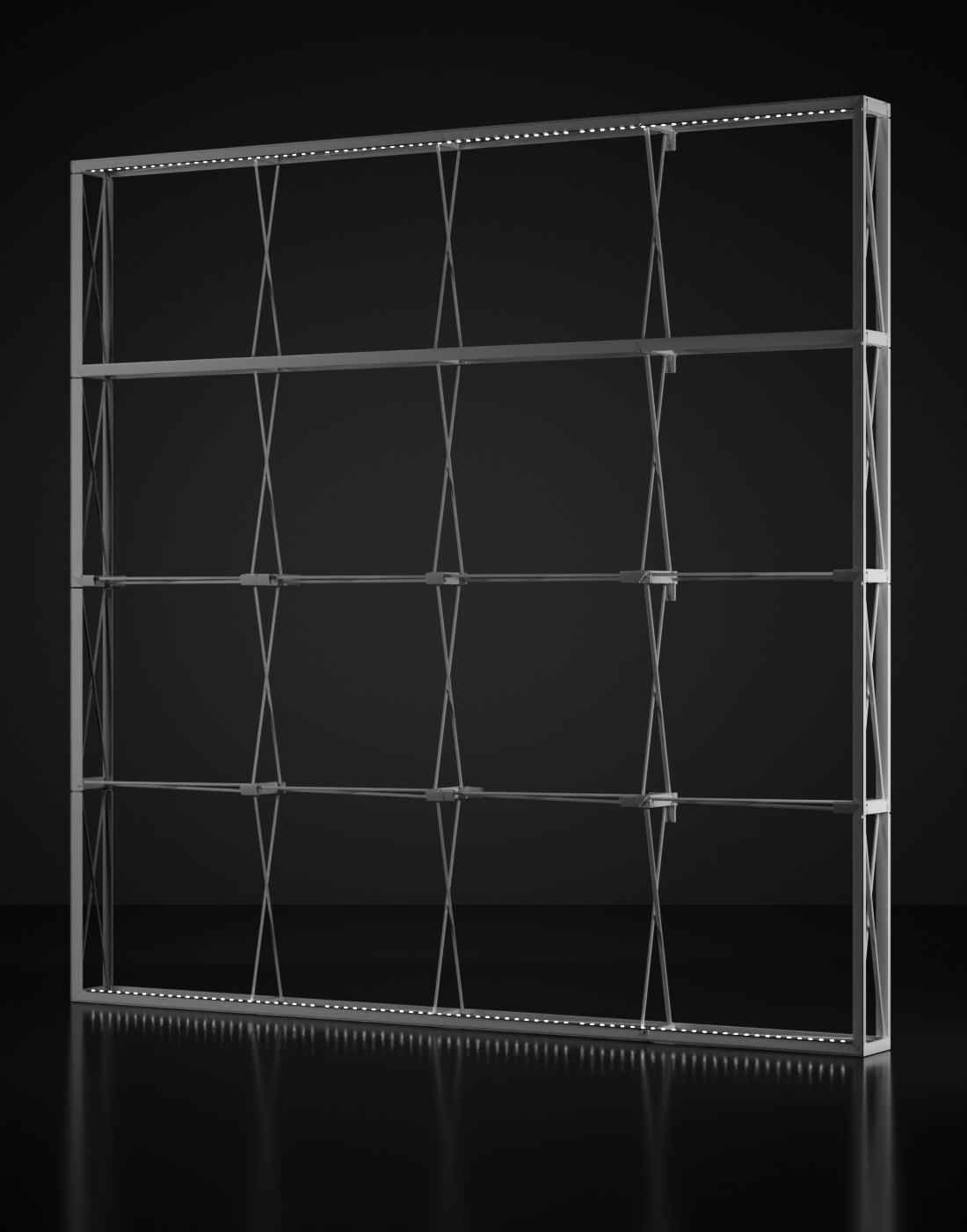 Backlit SEG Pop-Up Straight Display