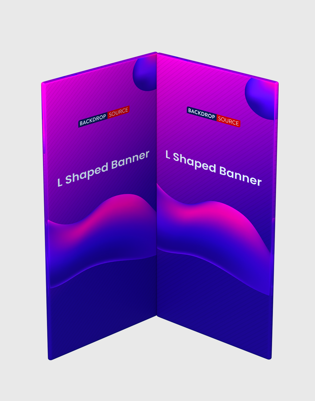 L Shaped Banner