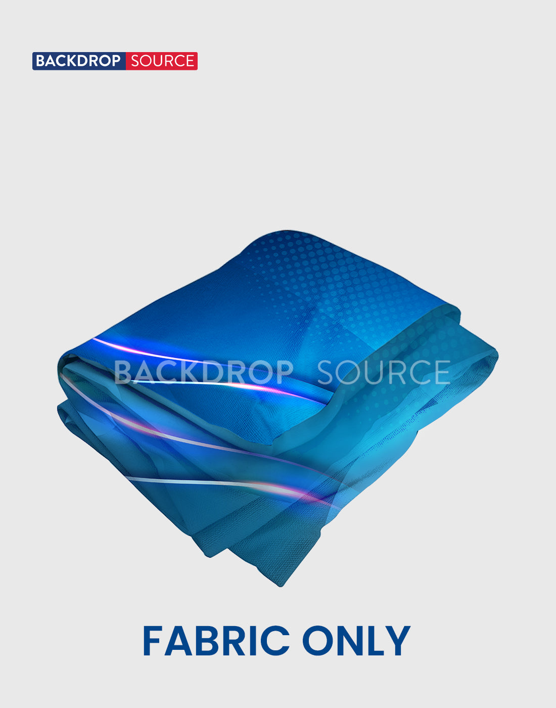 Fabric Pop Up Curved Display for Exhibitions