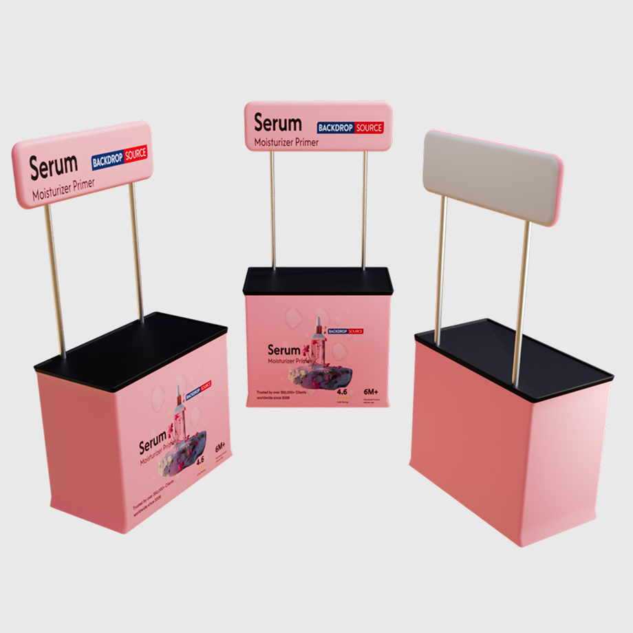 Convertible Podium Case with Header