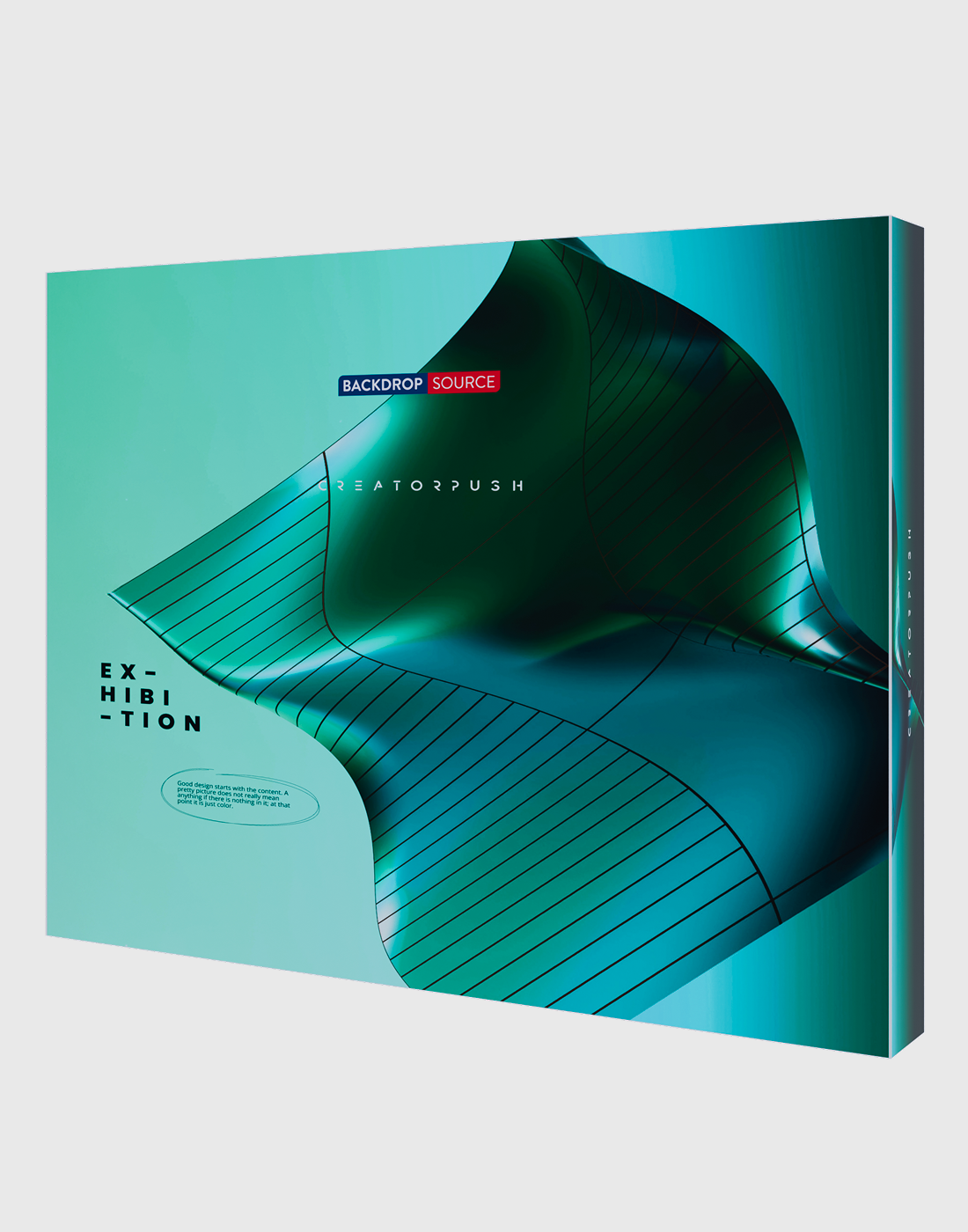 SEG Popup Straight Media Wall