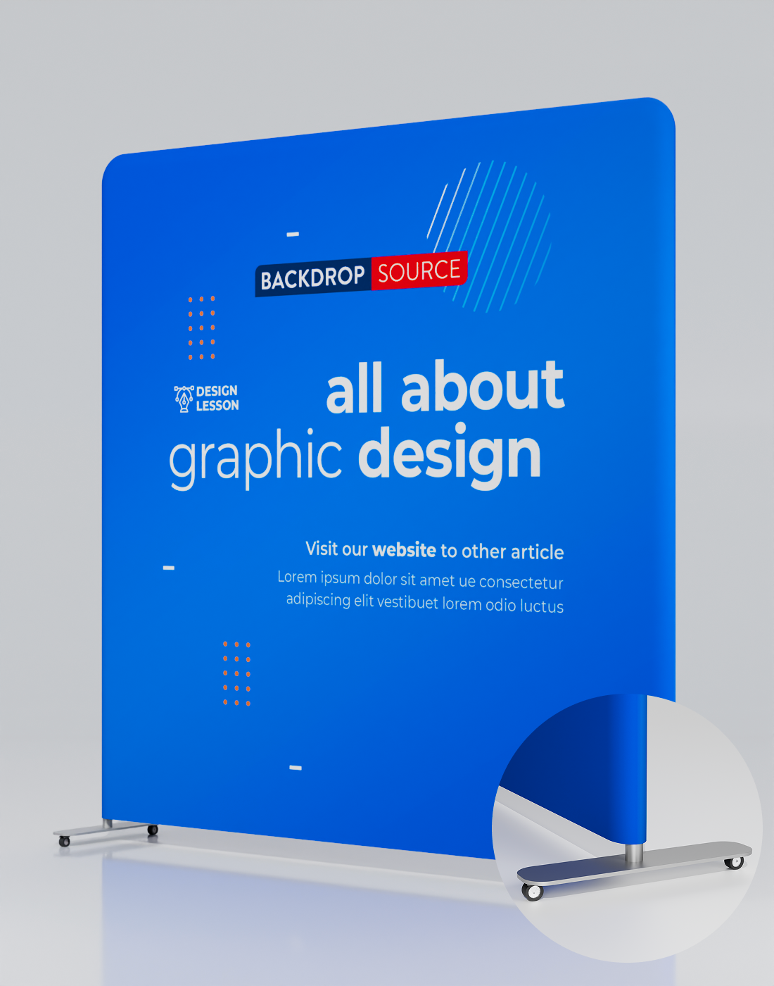 Media Wall with Accessories