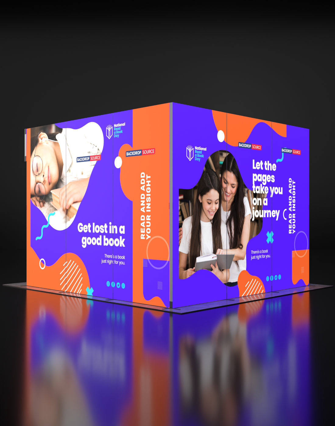 Foldable SEG Exhibition Display - Model 11