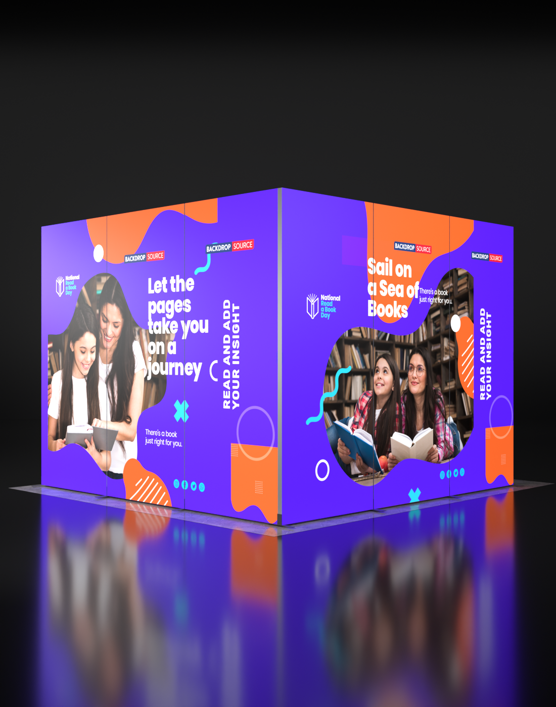 Foldable SEG  Exhibition Display - Model 5