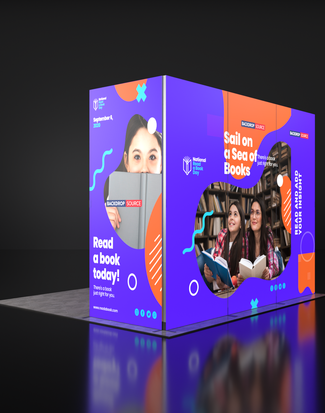 Foldable SEG Exhibition Display - Model 2