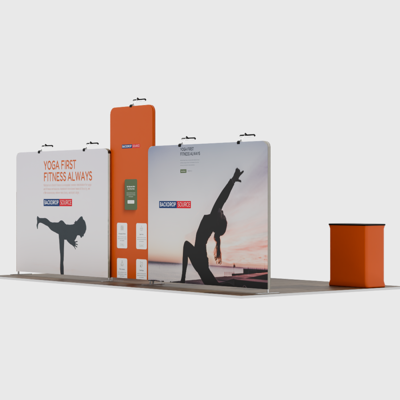 Portable Exhibit Display 6m x 3m - Model 12