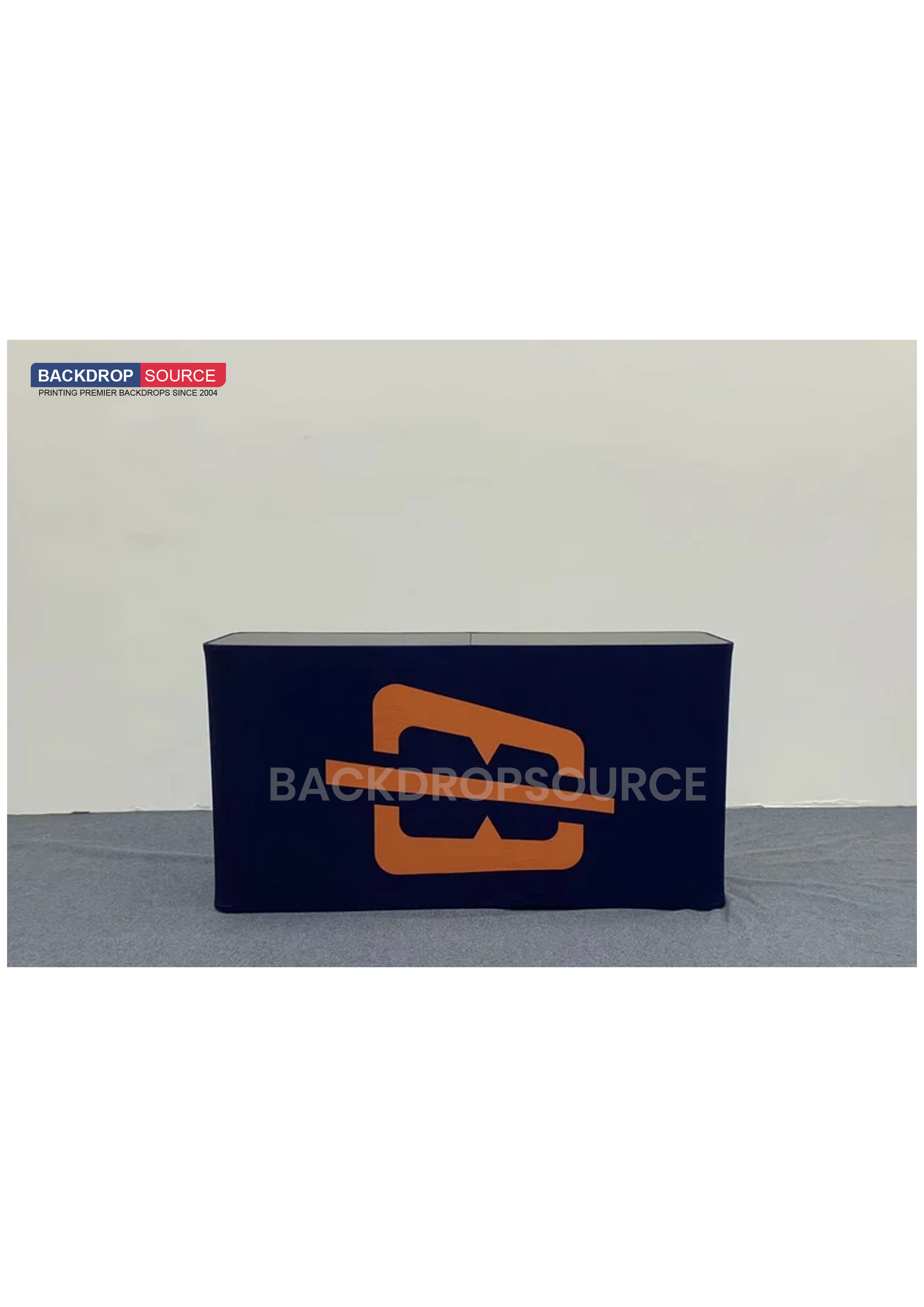 Backlit fabric Led Counter Display 1.2/1.8m