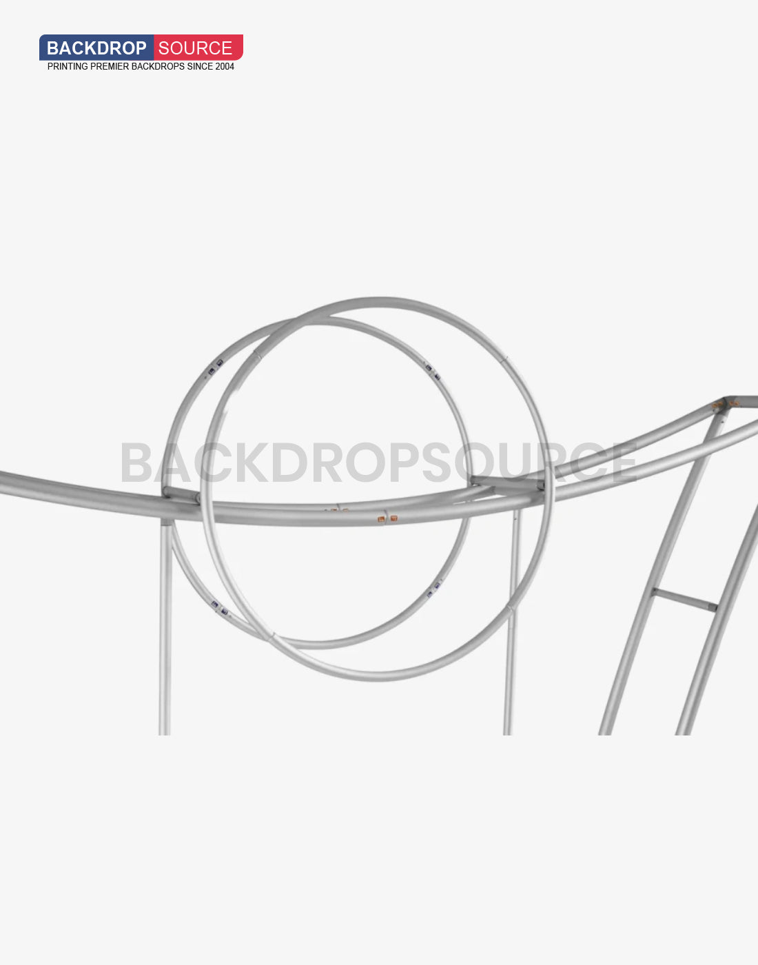 Crown Shaped Advertising Stand