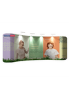Curved Tension Portable Media Wall