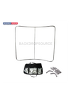 Curved Tension Portable Media Wall