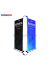 Double-screen wide base Roll Up Banner