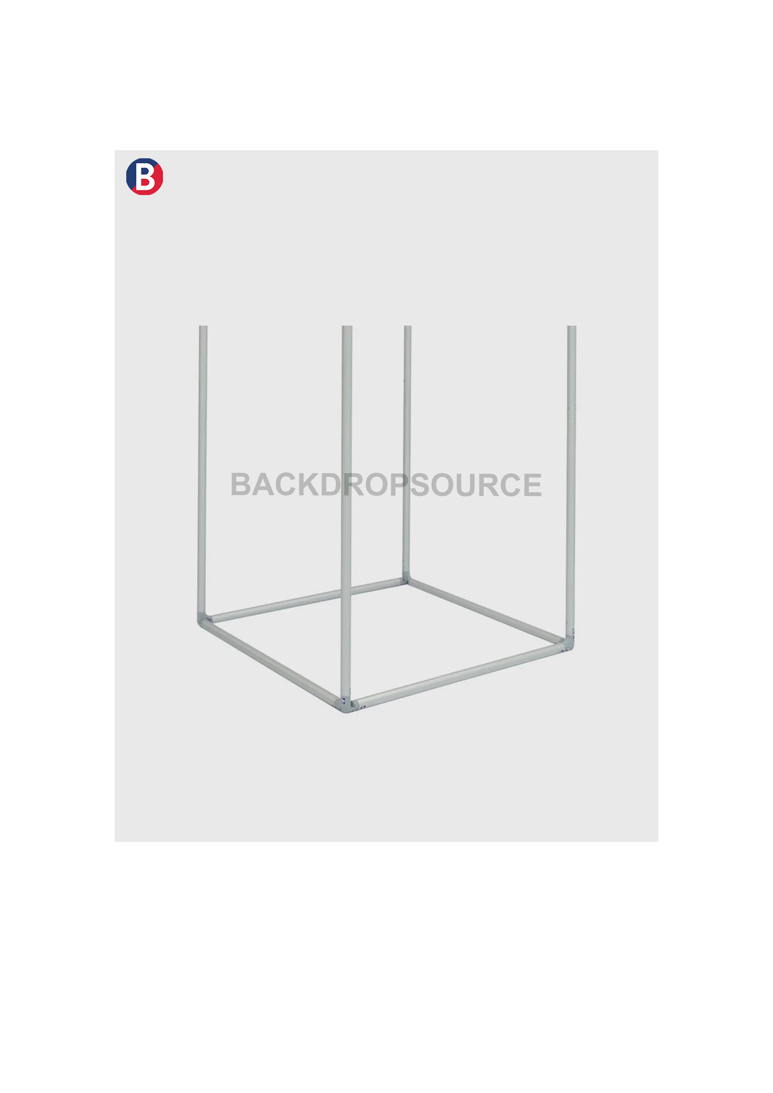 Modular EZ Cubic Fabric Tower Display