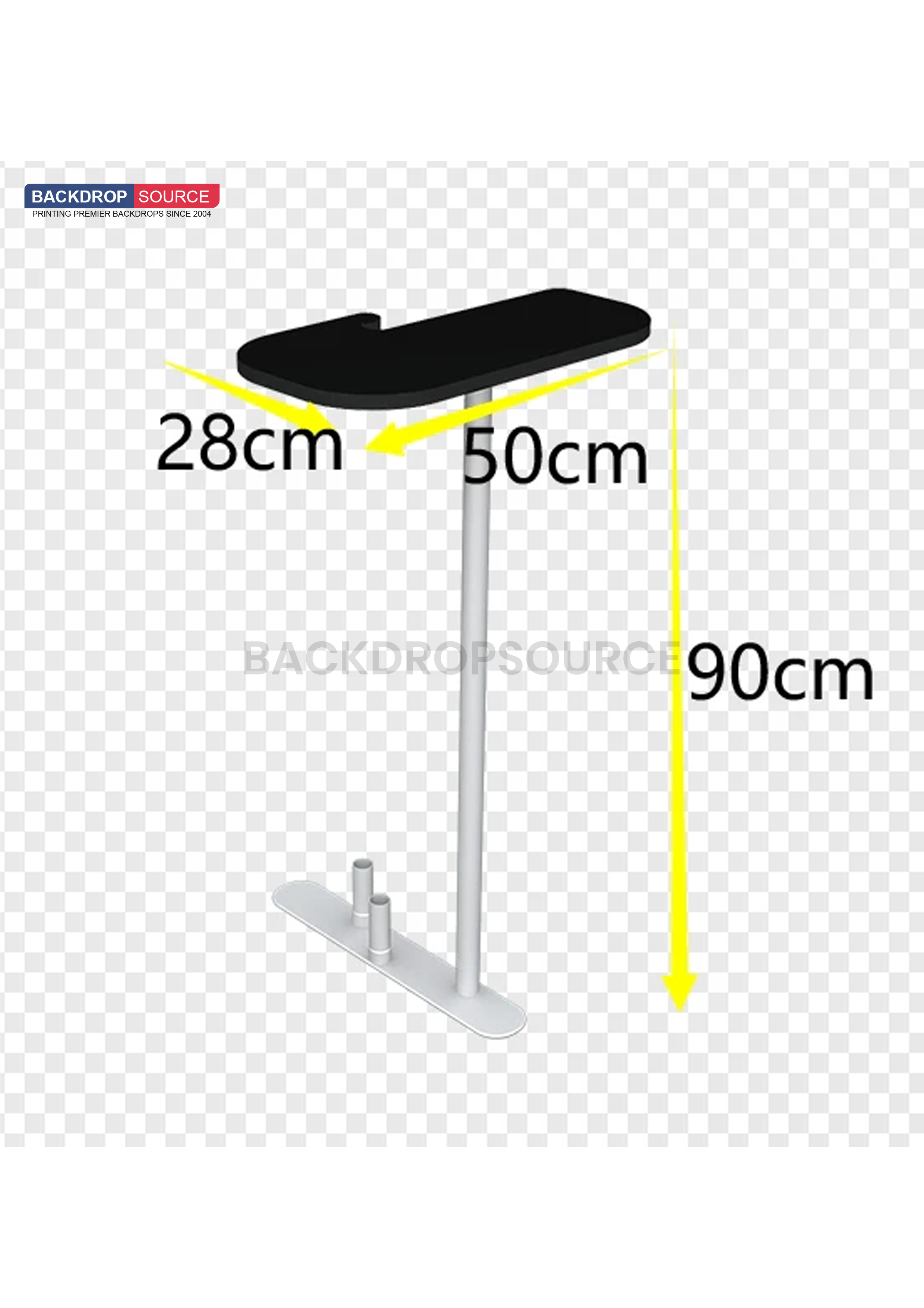 Economy L Arch TV Display Exhibition Kit for 3m Wide Booths