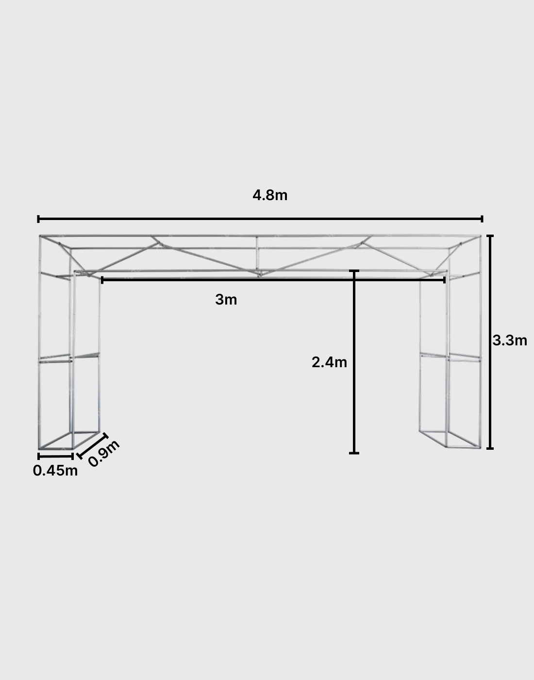 Custom N-Frame Event Archway