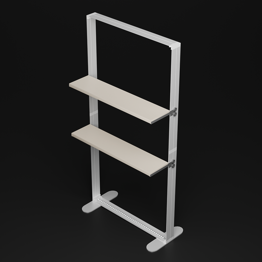 SEG Led Light Box with Shelves