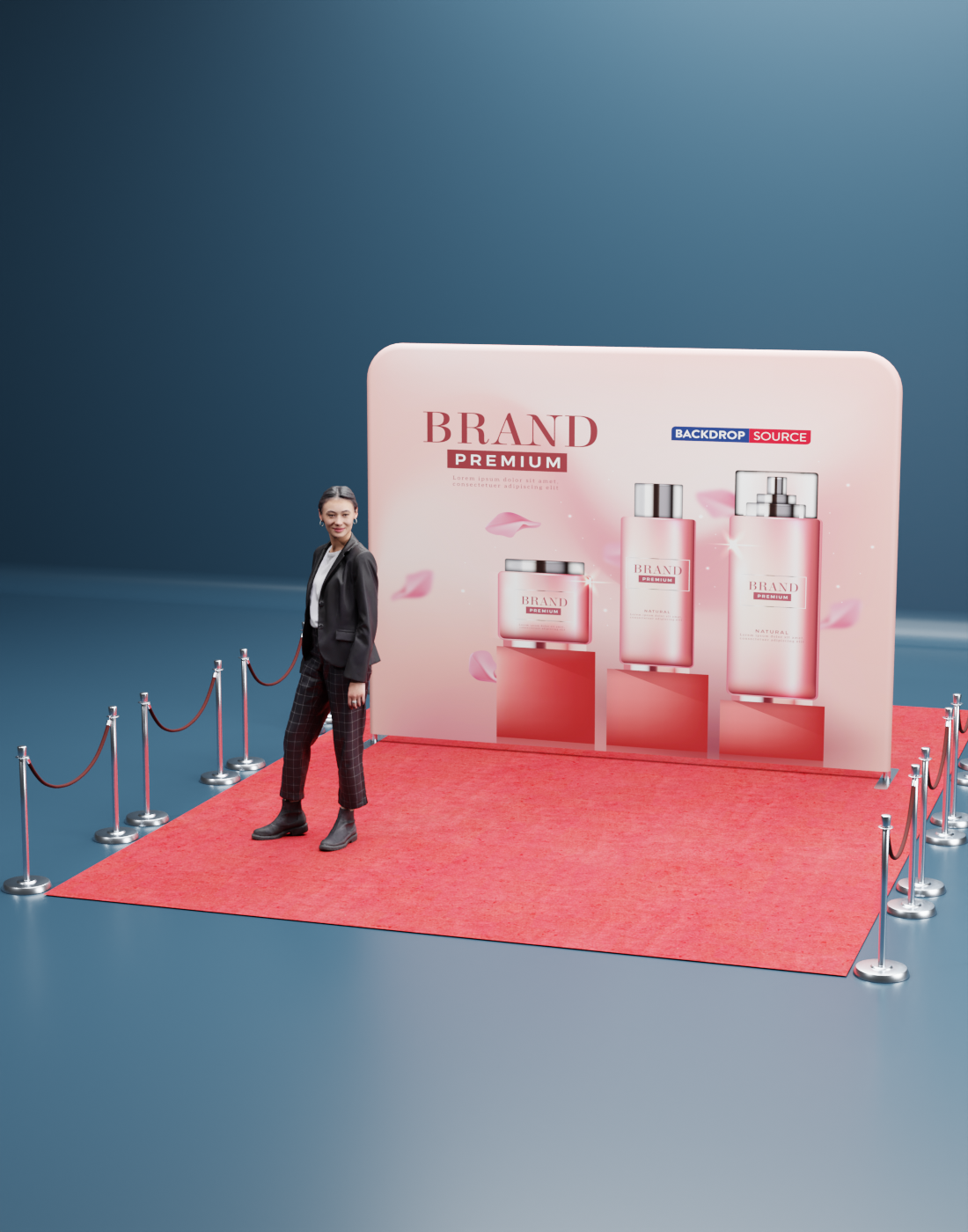 Media Wall with Accessories