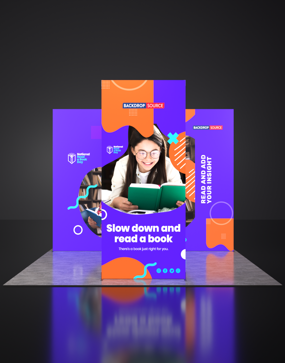 Foldable SEG Exhibition Display - Model 4