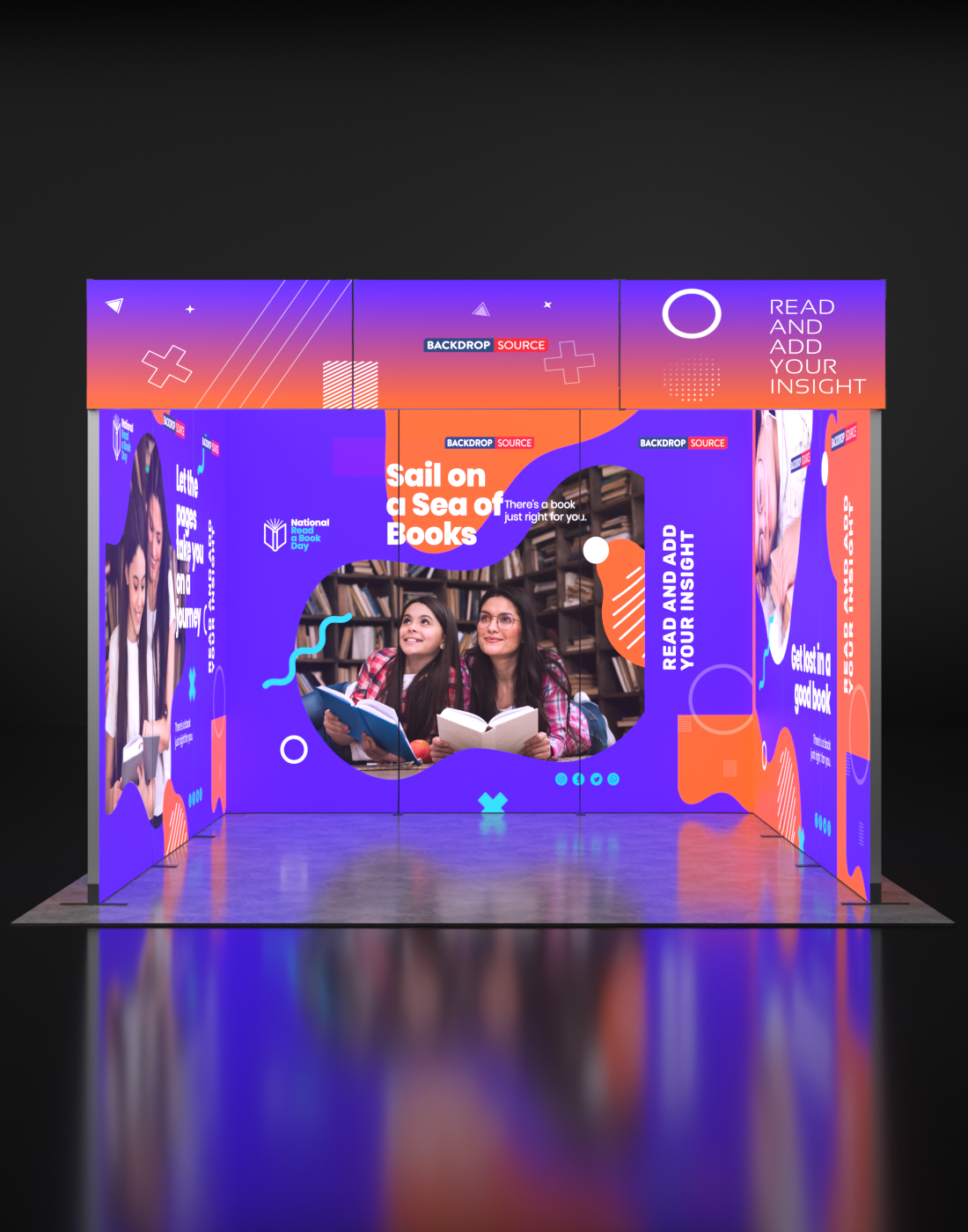 Foldable SEG Exhibition Display - Model 11