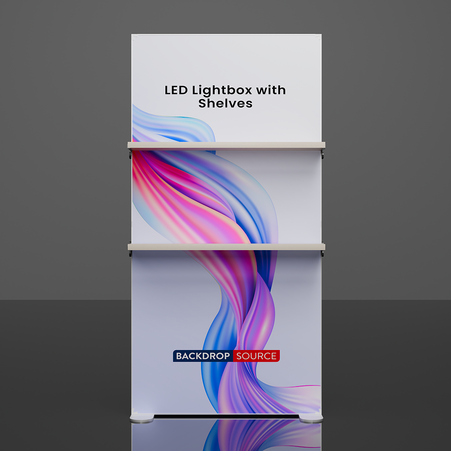 SEG Led Light Box with Shelves