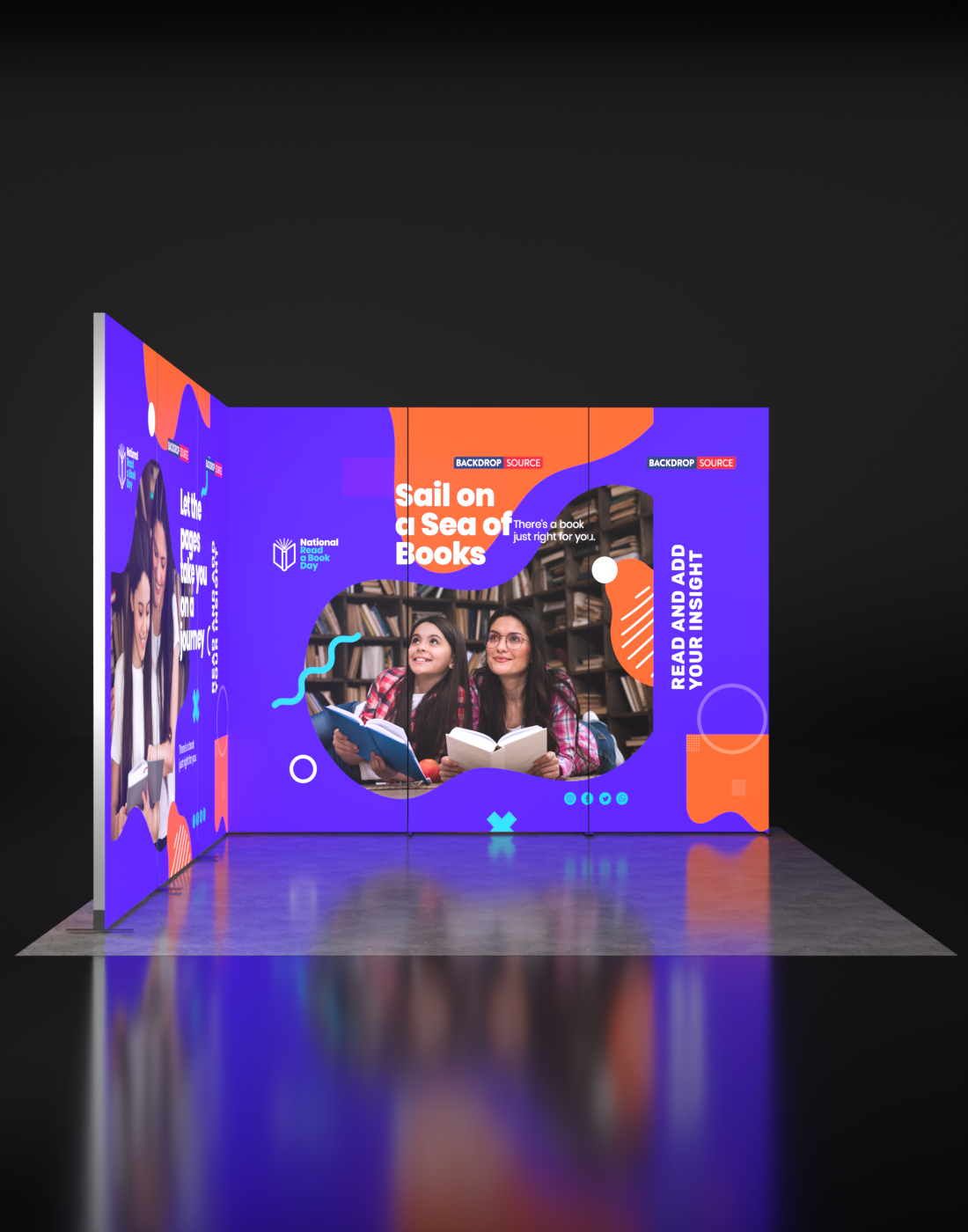 Foldable SEG  Exhibition Display - Model 5