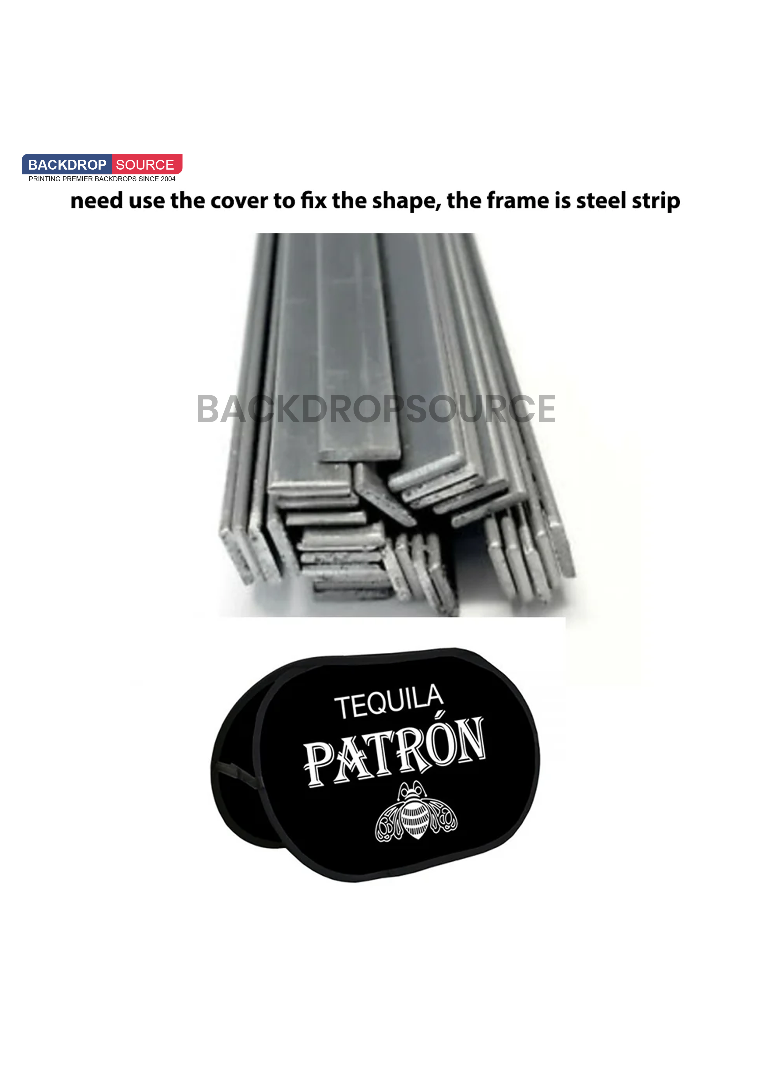 Horizontal Pop Up Banners ( Double Side Printed)