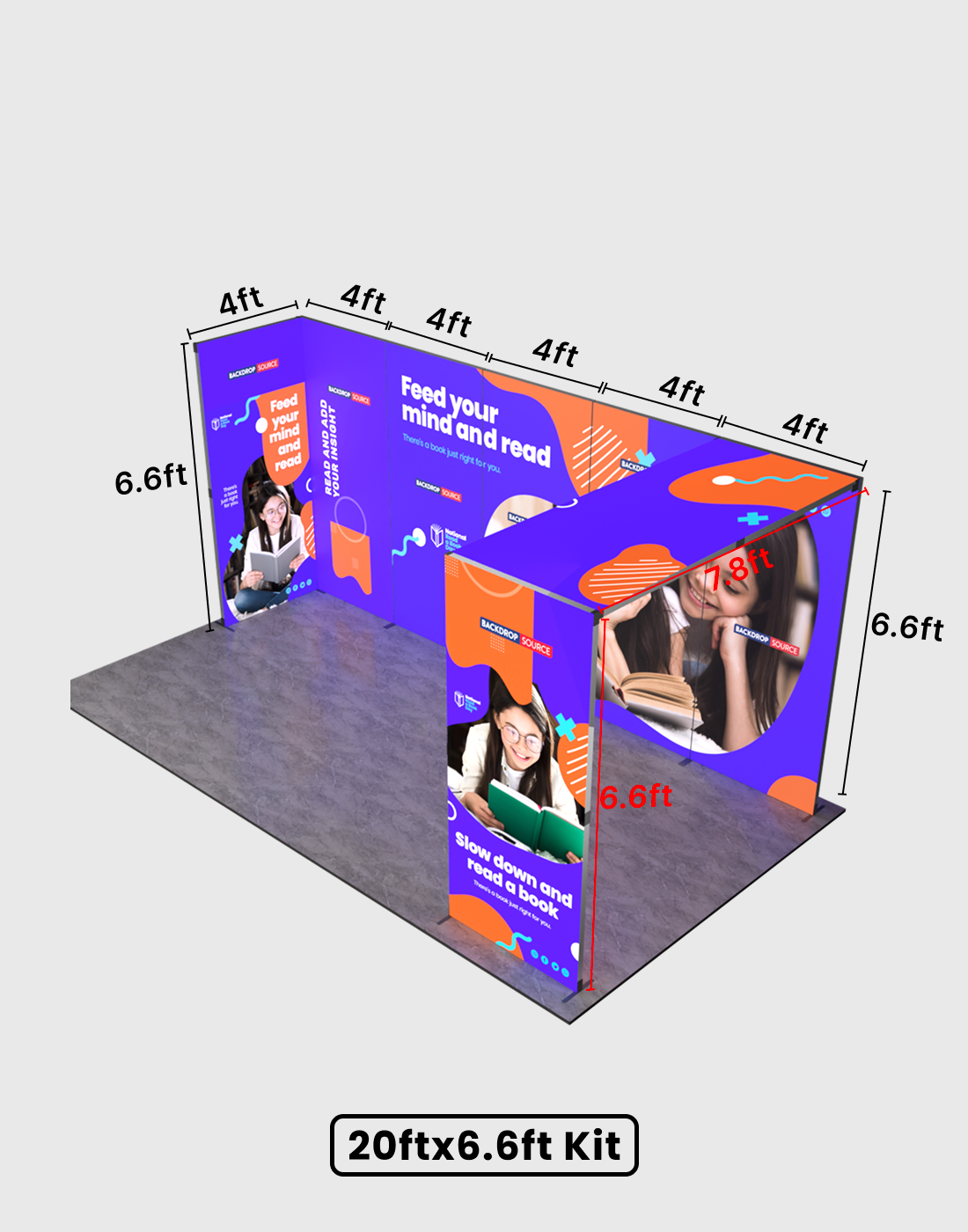 Foldable SEG Exhibition Display - Model 17