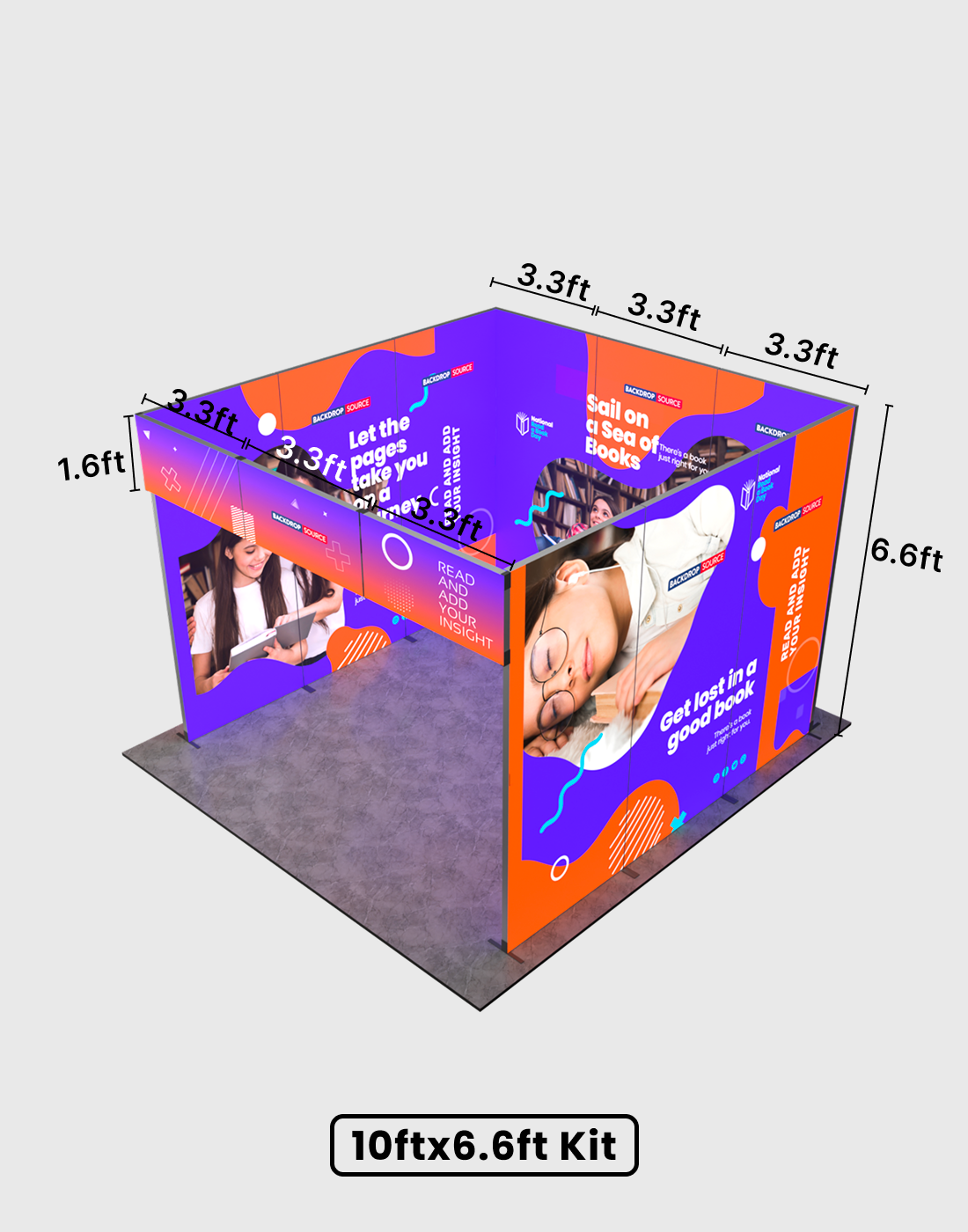 Foldable SEG Exhibition Display - Model 11