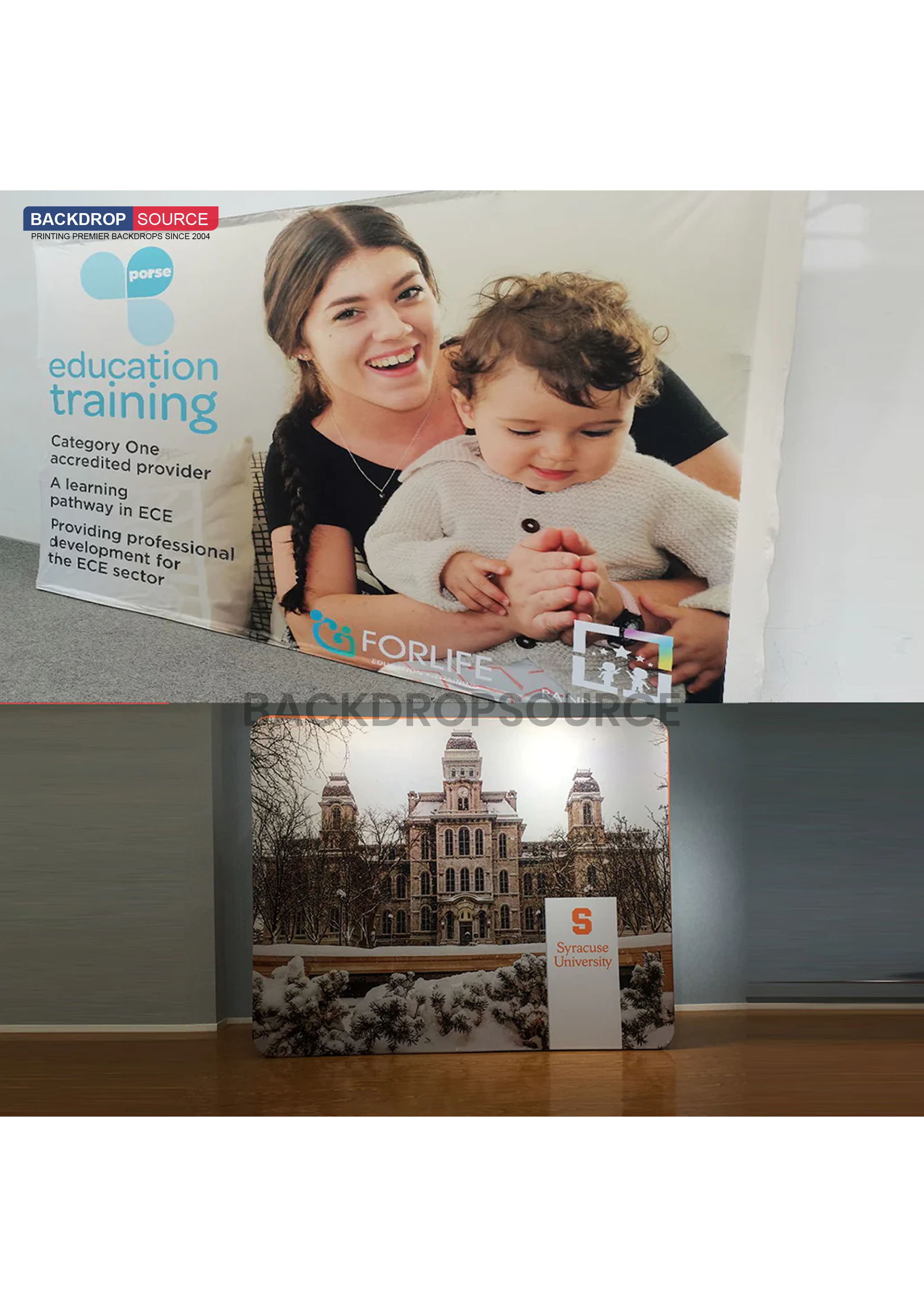 Fabric Pop Up Straight Display for all Exhibitions